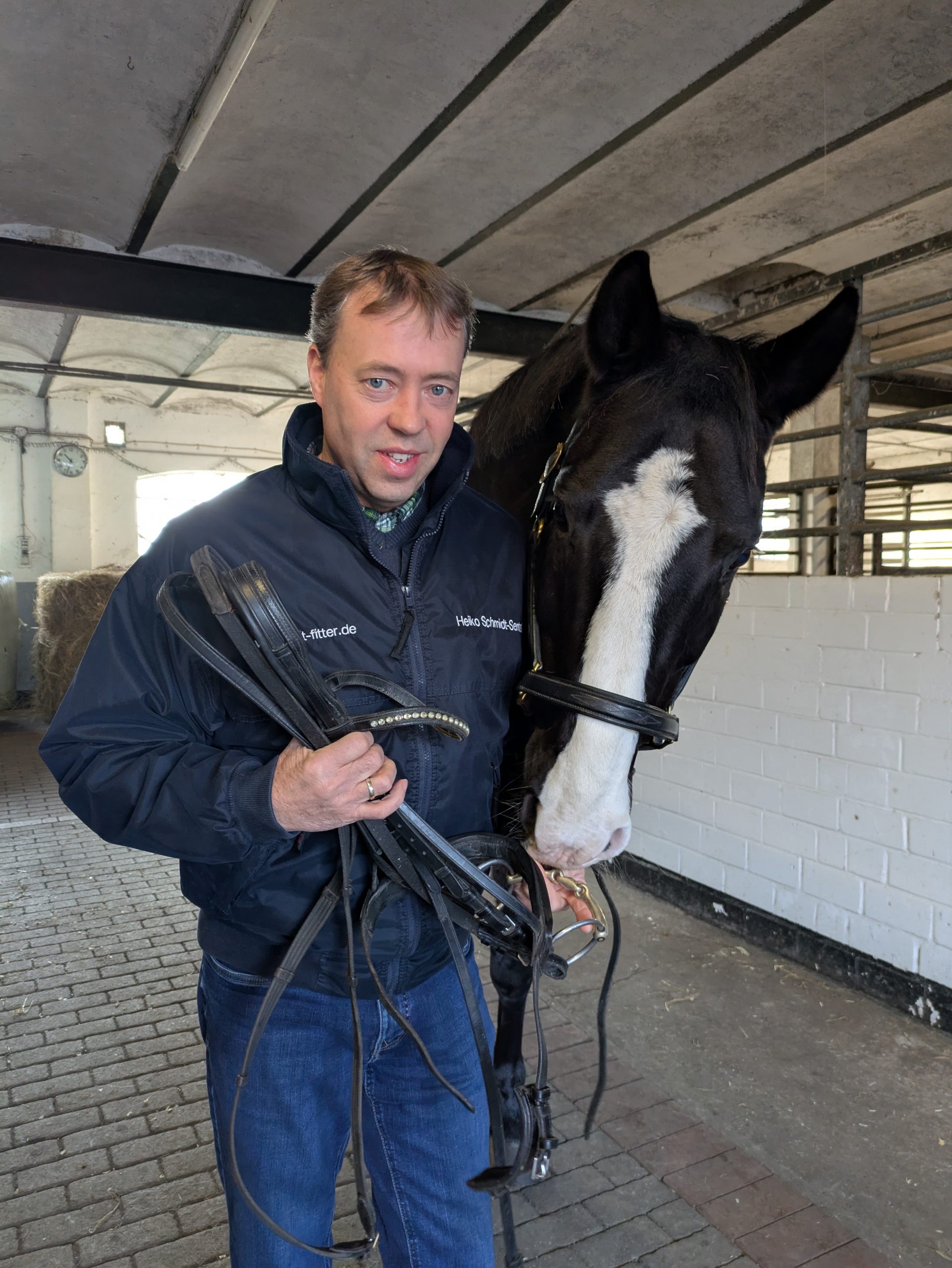 Heiko Schmidz Sentek mit Pferd